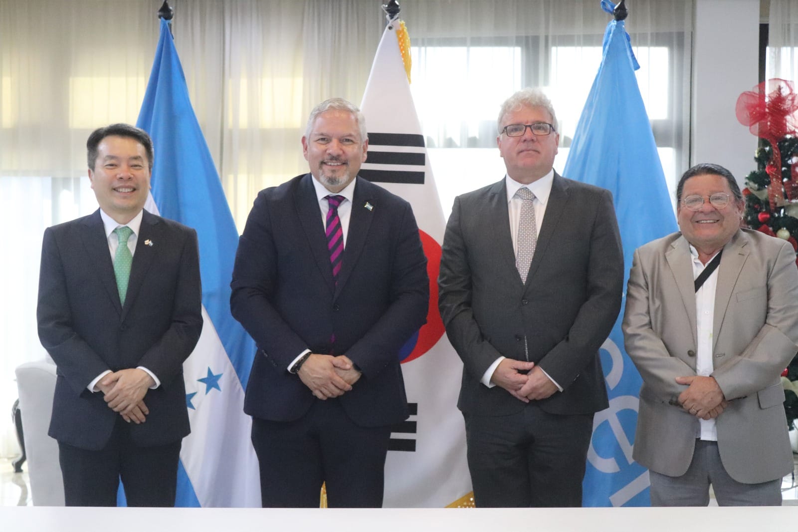 한국 정부가 지원하는 온두라스 취약계층 학교 시설 개선 사업 착수식 거행 